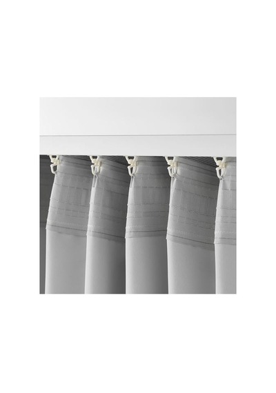 Ikea Vılborg Fon Perde 145x300 Cm Gri