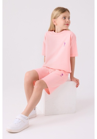 U.S. Polo Assn. U.s. Polo Assn Kız Çocuk Toz Pembe Bermuda Takım 5274-43567 Açık Pembe U.S. Polo Assn. U.s. Polo Assn Kız Çocuk Toz Pembe Bermuda Takım 5274-43567 Açık Pembe