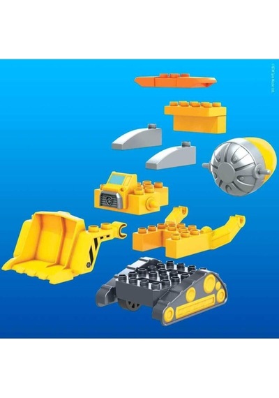 Mega Bloks Rubble'ın Inşaat Kamyonu Gyw91
