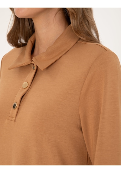 Pierre Cardin Kadın Camel Elbise Örme 50308163-vr015 Camel