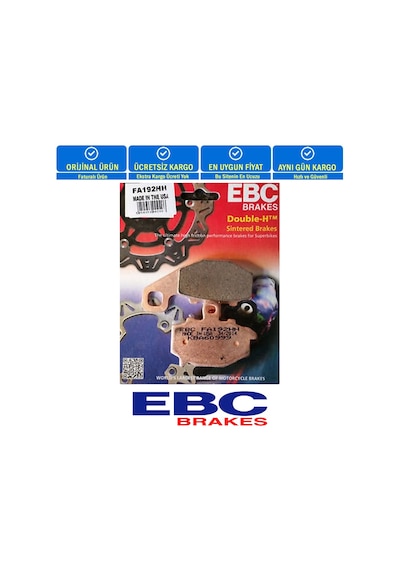 Sint Arka Fren Balata Ebc Fa192Hh