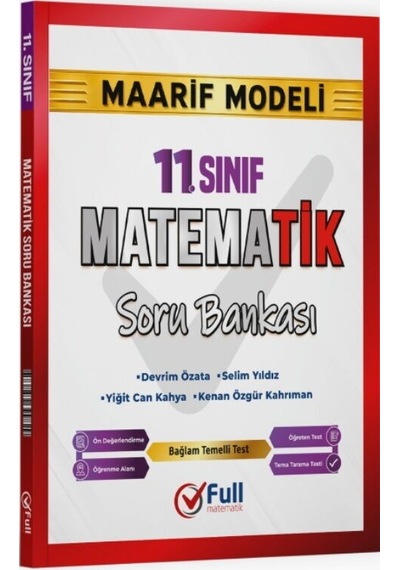11. Sınıf Matematik Maarif Soru Bankası Full Matematik