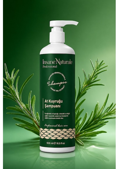Insane Naturale At Kuyruğu Şampuanı 500 Ml Tüm Saç Tipleri