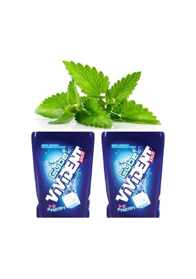 Vivident Mega Cube Nane Aromalı Sakız 2 x 86 G