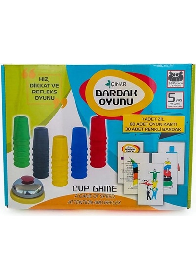 Çılgın Bardaklar Zeka Oyunu 1978