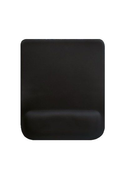 MP02 - Siyah Dörtgen Bilek Destekli Mouse Pad Kaymaz Taban