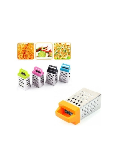 3 Fonksiyonlu Mıknatıslı Mini Sarımsak Peynir Rendesi 8 Cm Çelik Diğer