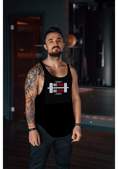 Ndrsports Fitness Atlet Tank Top Dijital Baskı (530690233)