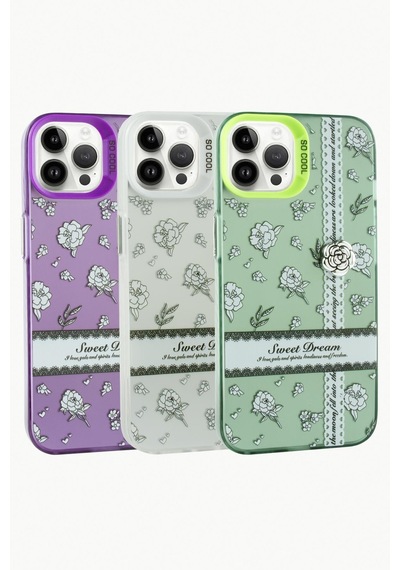 Apple iPhone Uyumlu 12 / 12 Pro Gül Lüx Sweet Silikon Kılıf