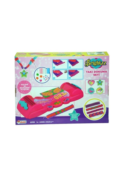 Dede 03701 Takı Dokuma Seti, Çok Renkli