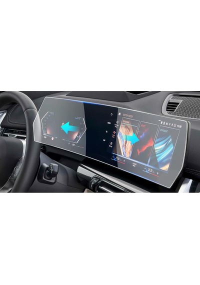 Bmw İx1 Mat Ekran Koruyucu Şeffaf Tam Kaplama Tek Parça ' Sadece Ekran Koruyucu