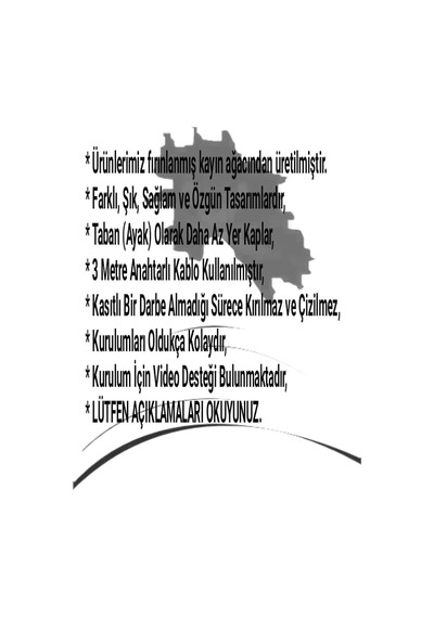 Ahşap Ayaklı Lambader- Köşe Lamba Naturel Siyah Başlık Diğer