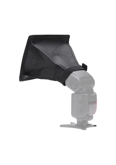 Raypro Tepe Flaşları için 15 x 17 CM Softbox Difüzör