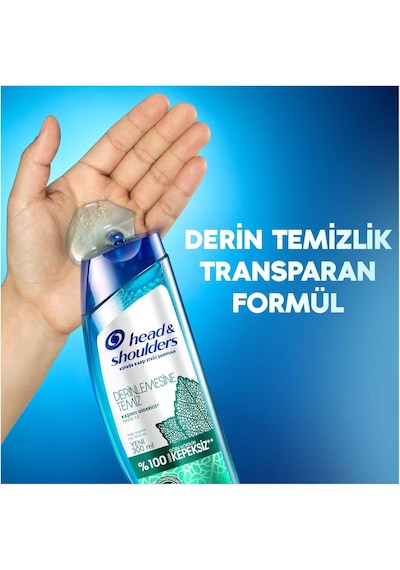 Head &amp Shoulders Derinlemesine Temizlik Şampuan Kaşıntı Giderici Nane 300 Ml