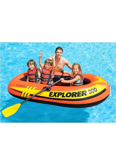 İntex Explorer 300 Şişme Bot Set 211 117 41CM