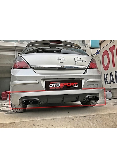 Opel Astra H Hb Arka Tampon Eki Fiberglass Boyasız