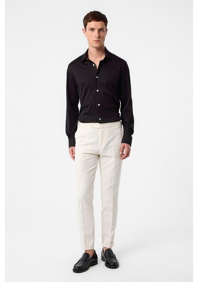 Antioch Slim Fit Erkek Gömlek Siyah