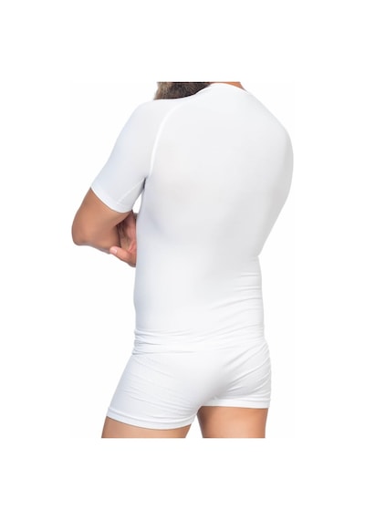 Moon Wear Beyaz Mı Emay E1010 Yarım Kol Erkek Korse Atlet Beyaz