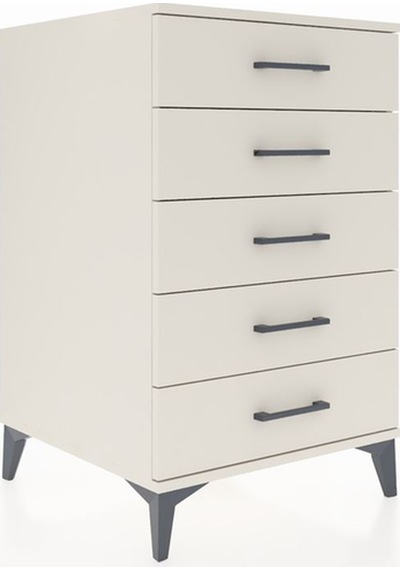 Kronos Komodin 5 Çekmeceli 60x59x96 Aytaşı-aytaşı Aytaşı