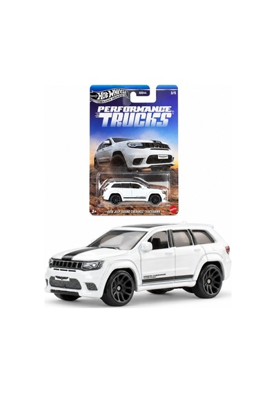 Hot Wheels Silver Series Performance Trucks 2019 Jeep Grand Cherokee Trackhawk Jkx73 Çok Renkli