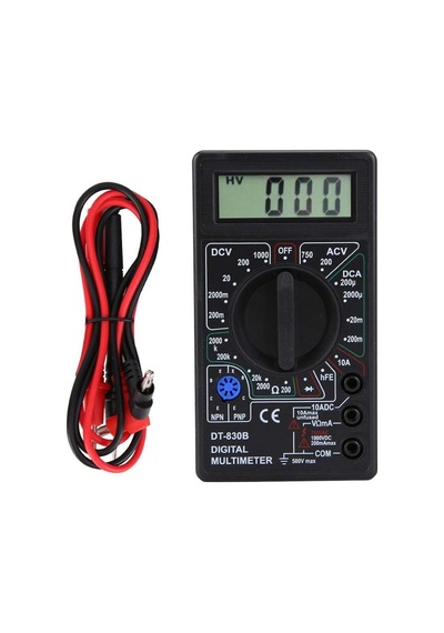 Dt830b Multimetre Dijital Ölçü Aleti Avometre Voltmetre Ampermetre - 294589299