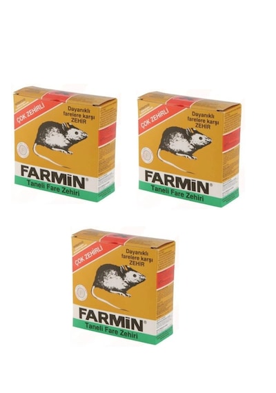 Buğday Fare Zehiri 250 Gr X3 Adet