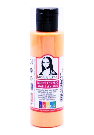 Mona Lisa Multi Akrilik 70 Ml Fosforlu Turuncu Sd160-09 Çok Renkli