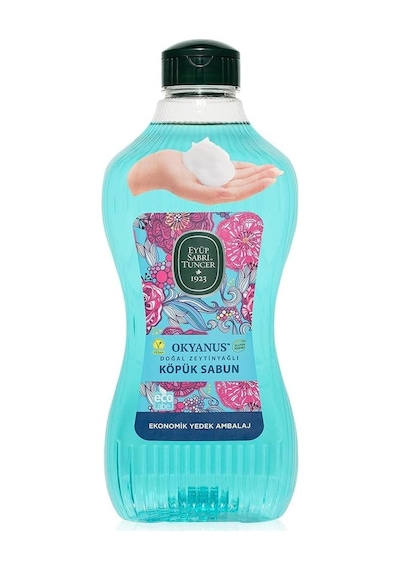 Eyüp Sabri Tuncer Doğal Zeytinyağlı Köpük Sabun Okyanus 1,5 Litre Pet Şişe