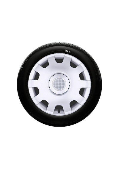 Alfa Romeo Uyumlu 14 Inç Kırılmaz Sks Jant Kapağı 1 Takım 4 Adet No:212
