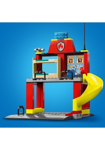 LEGO® City 60375 İtfaiye Merkezi ve İtfaiye Kamyonu 153 Parça