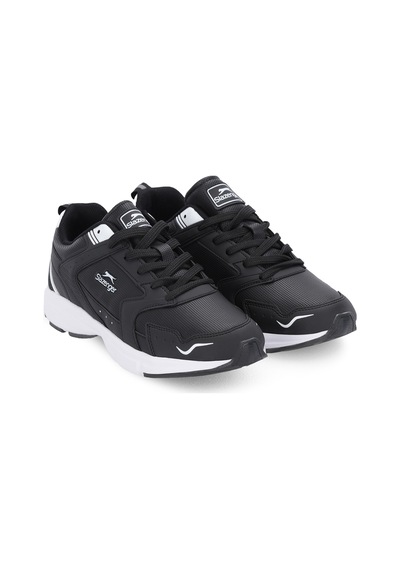 Slazenger Alfa I Kadın Siyah / Beyaz Koşu & Yürüyüş Spor Ayakkabısı Siyah - Beyaz