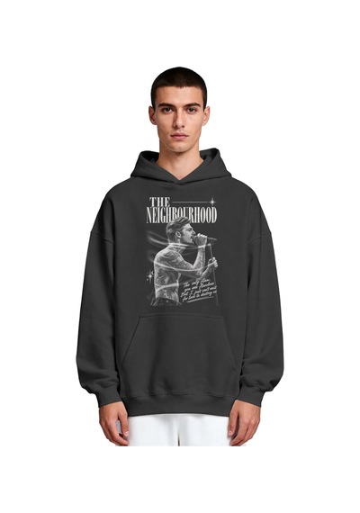 Sevbano The Neighbourhood Rock Metal Müzik Grubu Ön Baskılı Unisex Oversi Siyah Sevbano The Neighbourhood Rock Metal Müzik Grubu Ön Baskılı Unisex Oversi Siyah