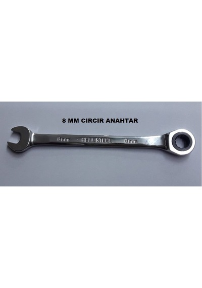 Cırcır Anahtar 8 Mm Cırcır Kombine Anahtar N11.10648