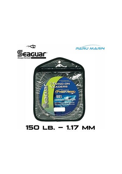 Seaguar Wind On Lider Misina, 150Lb. 1.17Mm, 7.62Mt.