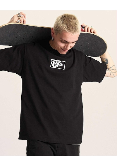 Vans Blocked Box Loose Ss Erkek Tişört Vn000rapblk1 Siyah