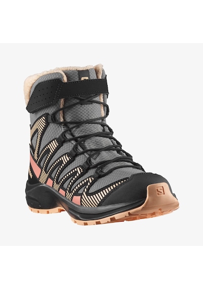 Salomon Xa Pro V8 Winter Waterproof Çocuk Bot-30729 Gri