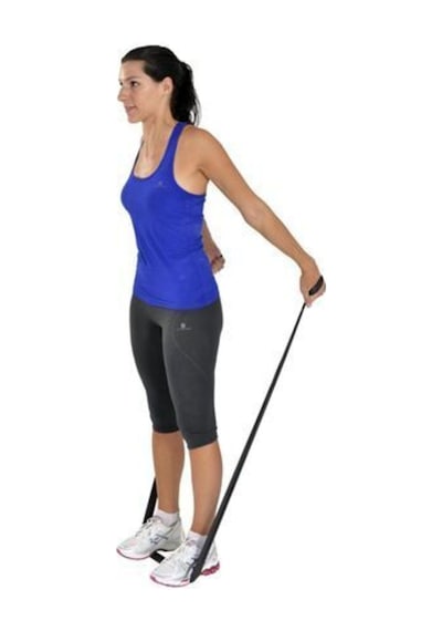Pilates & Yoga Egzersizbandı , Theraband Siyah Renk En Güçlü 45.5 Mt