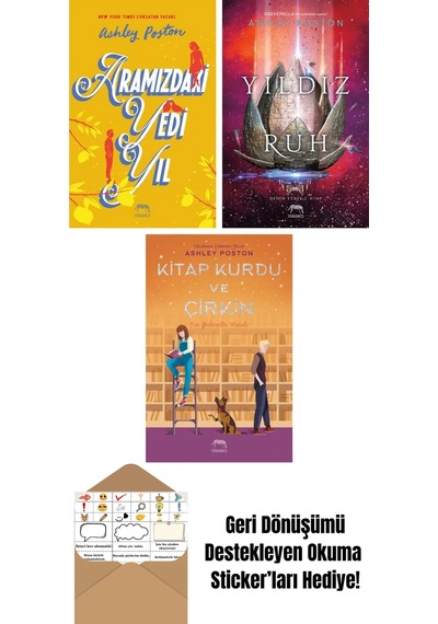 Aramızdaki Yedi Yıl + Yıldız Ruh Demir Yürek 2. Kitap + Geekerella Serisi Kutulu Set 3 Kitap