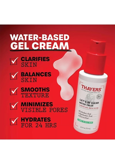 Thayers Let's Be Clear Water Nemlendirici Krem 75 ML
