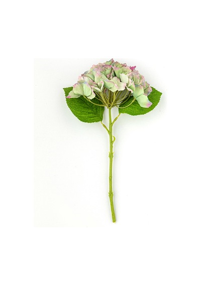 Hortensia Tek Dal Yapay Çiçek Yeşil
