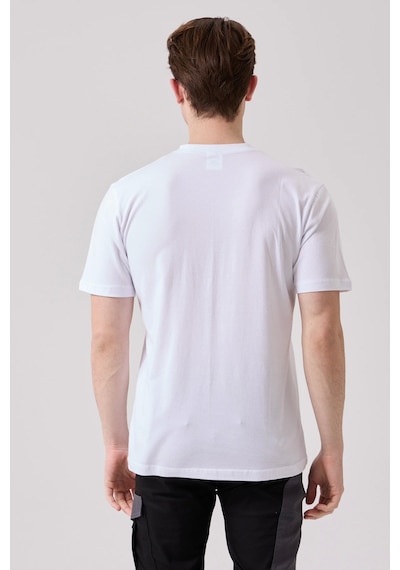 Galanthus V Yaka T-shirt - Nefes Alabilir, Rahat Ve Sade Tasarım Beyaz