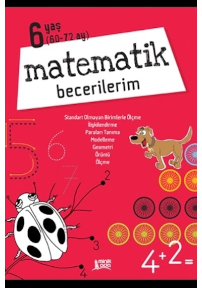 Erdem Yayınları Minik Ada Matematik Becerilerim 6 Yaş 60 - 72 Ay