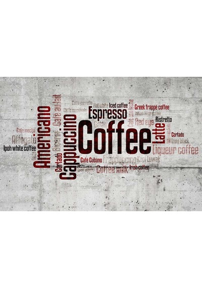 Kafe İçin Yazılı Duvar Kağıdı (397462697)