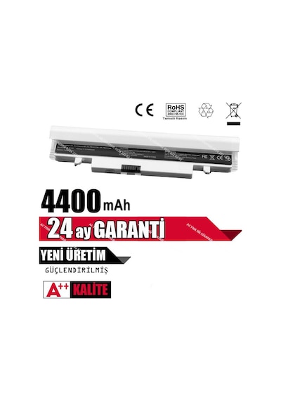 Ozturkbulent Samsung Uyumlu N150 Plus Bataryasi. Laptop Beyaz Pil