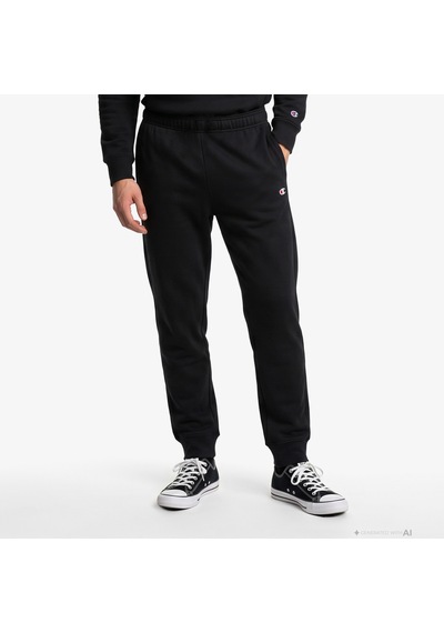 Champion Rib Cuff Erkek Siyah Pantolon 220733 Çok Renkli