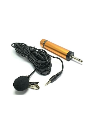 Yaka Mikrofonu Kablolu 20-16000hz 6 Metre Kablolu Yaka Mikrofonu