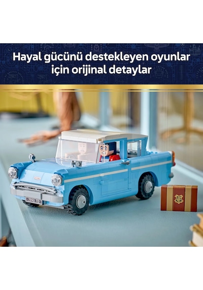 LEGO® Harry Potter™ Sihirli Uçan Ford Anglia™ 76470 - 14 Yaş ve Üzeri için Figür İçeren Yaratıcı Oyuncak Yapım Seti (868 Sayfa)
