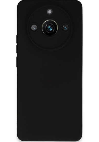 Realme 11 Pro Kılıf Nano İçi Kadife Silikon - Siyah Bzsxx00 1
