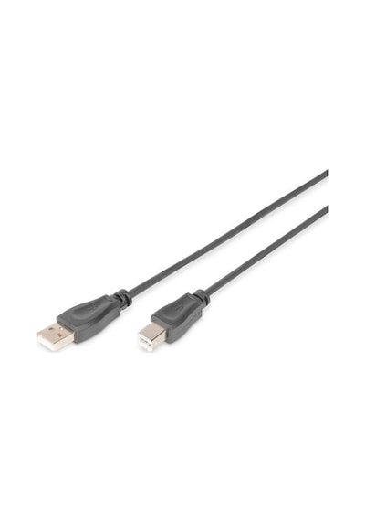 Digitus Ak-300105-005-s 0.5 Mt Usb 2.0 To Usb B Awg28 Yazıcı Kablosu