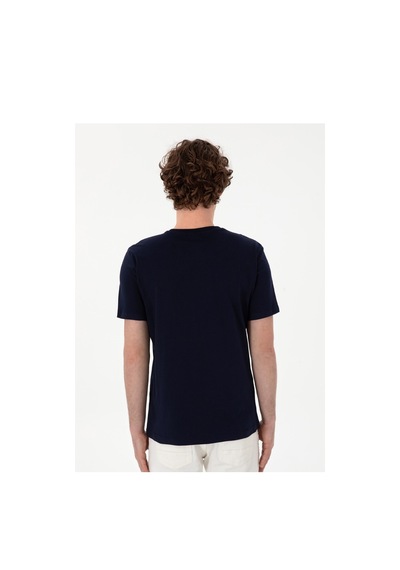 U.S. Polo Assn. Us. Polo Assn. Erkek Tişört 50298035-vr033 Lacivert